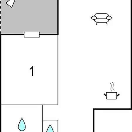 1 Bedroom In アパート ラ・グランド・モット